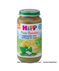 Hipp Organic Tagliatelle spinach and cheese from 12 months 250g